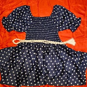 Polka Dot party wear dress