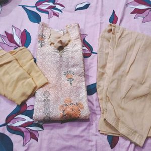 New Kurti Set With Dupatta