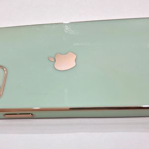 Iphone 11 Pastel Green And Golden Chrome  Cover