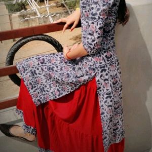 Women Skirt Kurta Set