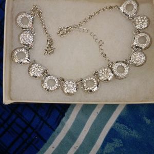 American Diamond Look Necklace