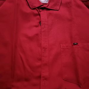 BrandedMaroon Collar Shirt For Boys (14-16 Yrs.)