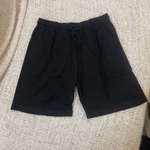 Black Comfortable Unisex Shorts