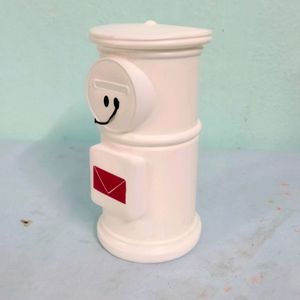 Post Box For Savung Money White