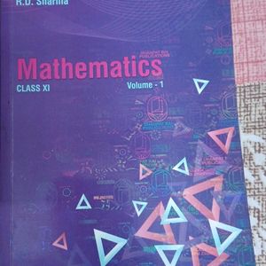 RD SHARMA MATHEMATICS VOL1&2