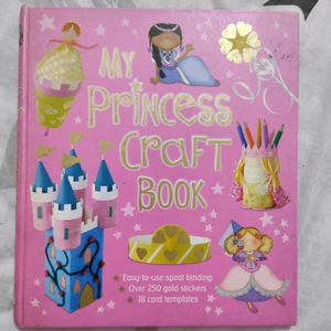 Princess Craft Book For Girls (Hard Cover Spiral)