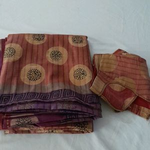 Multicolor Printed Saree (Women's)