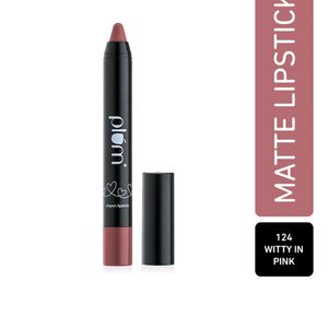 Plum Crayon Pink Color Matte Lipstick