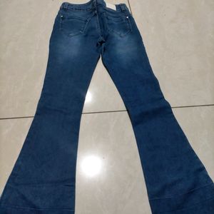 Blue Denim Jeans For Girls