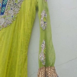 Long Anarkali Gown