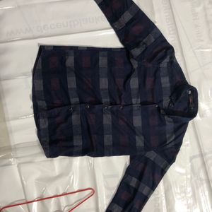 Navy Blue Winter Shirt