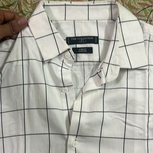 White Coloured Festive Shirt