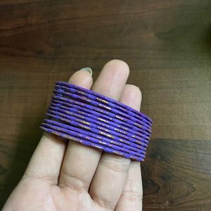 Purple Bangle Set