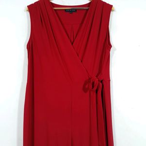 Red Western Jumpsuit (women's)