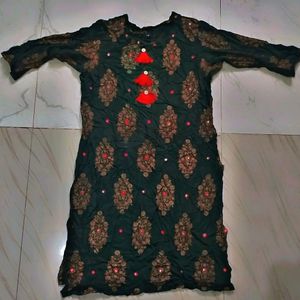 Printed Rayon Kurta