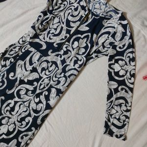 Blue And White Tunic