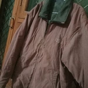 Mud Colour Winter Comfy Jacket