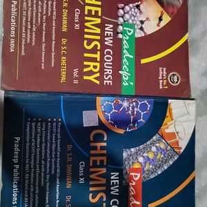 Chemistry Pradeep Book For Class 11th Volume 1,2