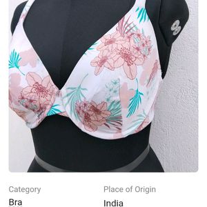 Flower Padded Bra