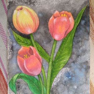 " Flowers" painting