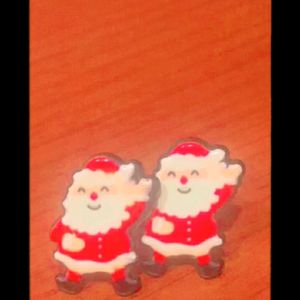 Santa Earrings