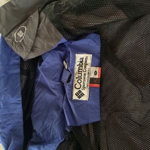 COLUMBIA TITANIUM GORETEX WATERPROOF JACKET BLUE