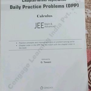 Cengage Calculus For JEE