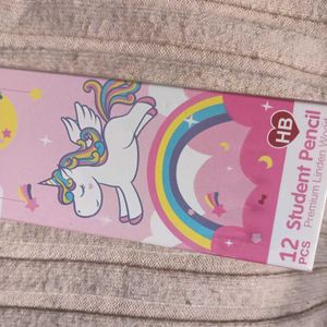 12 Unicorn Pencils