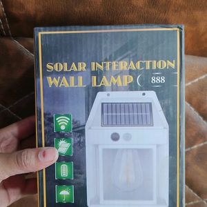 Solar Interaction Wall Lamp