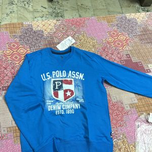 US Polo Blue Sweatshirt For boys