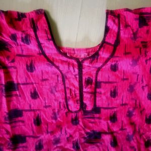 Xl Cotton Nighty -Xl Size