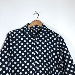 Navy Blue Printed Top(Women’s)