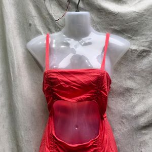 WILD FABLE SEXY CORAL BODYCON