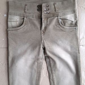 light Olive green skinny jeans new