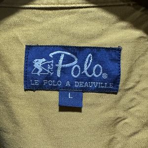 Le Polo Mustard Cotton Shirt