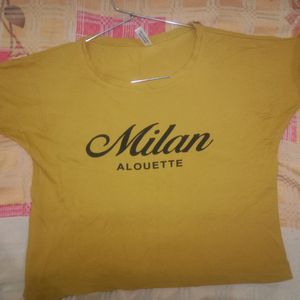 Mustard Colour Top In Better Condition