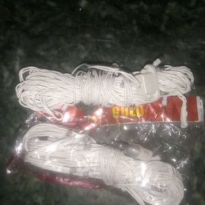 2 Diwali Light Combo -white 10 Meter New With