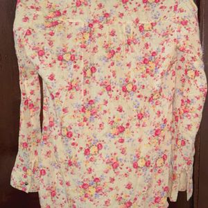 Floral tunic