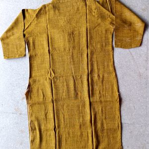 Mustard yellow Kurti