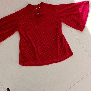 Red Colour Top