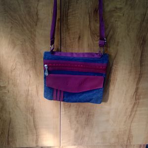 Denim Unused Sling Bag