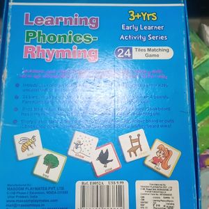 Learning phonics Rhyming