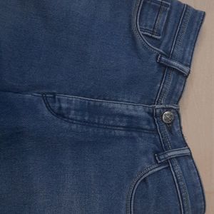 Y2k Blue Straight Fit Jeans