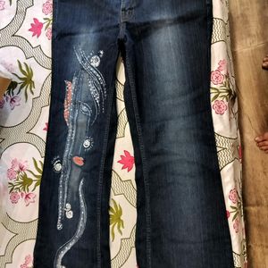 A Designer Blue Jeans