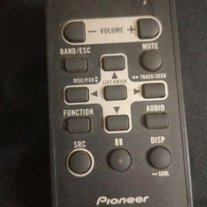 Remote Of Pioneer Brand Car Music System