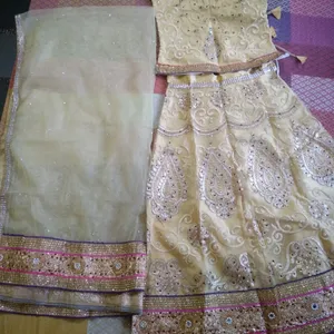 Garbage Dandiya dress for girls