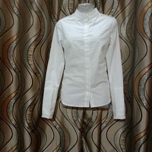 Formal White Stylish Top