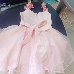 Baby Pink Frock 3-4 Years