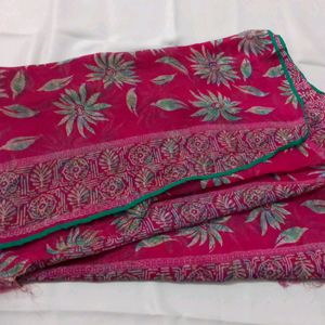 Pink Saree