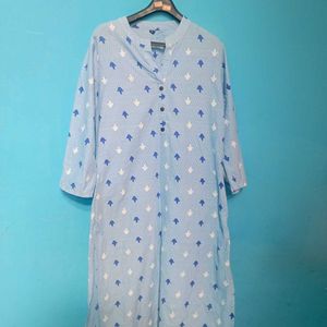 LIGHT BLUE KURTA FOR WOMEN 👕